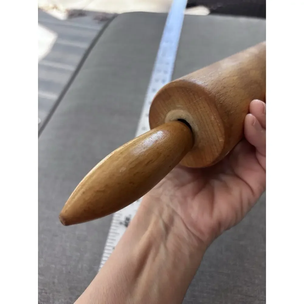 Vintage Wood Rolling Pin Baking 17